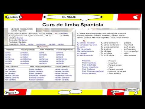 Curs video de limba Spaniola - Lectia 17