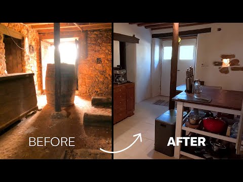 We've Finally MOVED IN (Downstairs) - Tour Our Portuguese Farm House Renovation