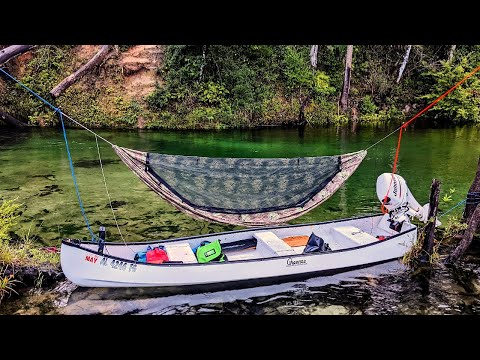 Camping on a 13' Gheenoe - Econfina Creek Florida