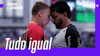 SÃO PAULO SAI NA FRENTE, MAS CORINTHIANS BUSCA O EMPATE NO FINAL | TROCA DE PASSES | sportv