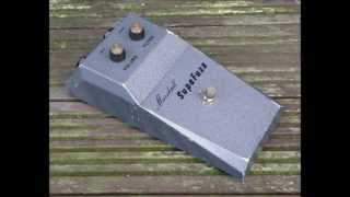 Video thumbnail for 1966 Marshall SupaFuzz MKI Tone Bender with Filter control by pinstripedclips