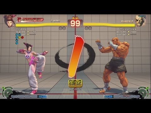 KOK (Sagat) vs YOSSAN (Juri) - AE 2012 Matches *1080p*
