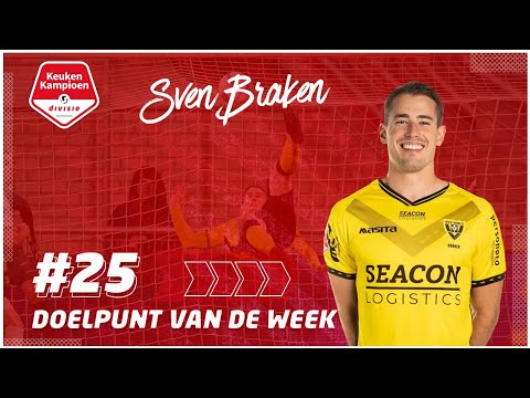 Doelpunt van de Week speelronde 25 | Sven Braken