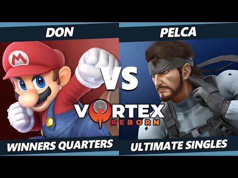 Vortex Legends 3 Winners Quarters - Don (Mario) Vs. Pelca (Snake) SSBU Ultimate Tournament