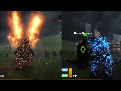 Titanus Godzilla Showcase + Gameplay! Kaiju Arisen 5.0