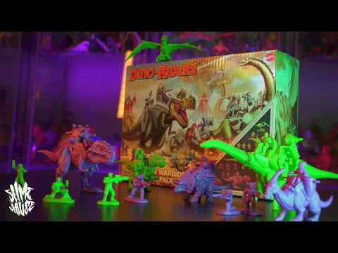 Dino Riders Rulon Warriors Battle Pack Unboxing and Review!  Mattel - Tyco RC.