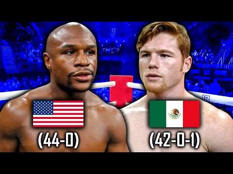 LEGENDARY SHOWDOWN! Floyd Mayweather Jr (USA) vs Canelo Alvarez (Mexico) | Boxing Fight Highlights