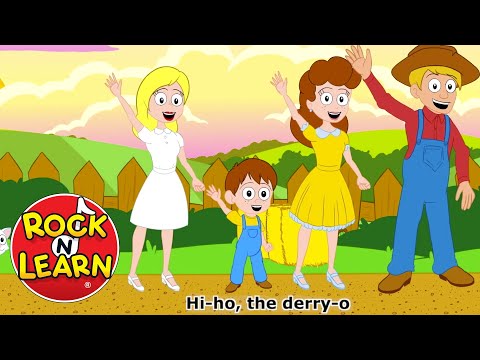 The Farmer in the Dell (with lyrics) | Song for Kids