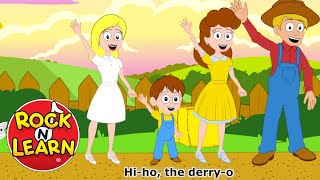 The Farmer in the Dell (with lyrics)  Song for Kid