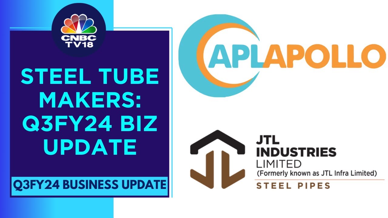APL Apollo Tubes Sees A Decline While JTL Industries Sees A Good Jump In Sales Volumes | CNBC TV18