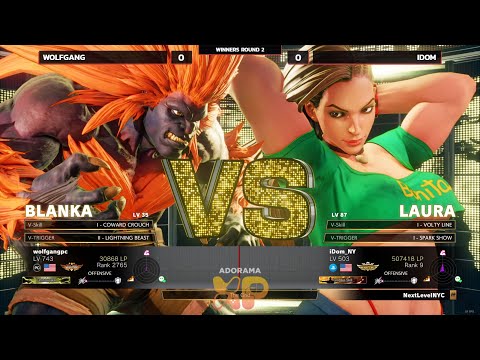 [SFVCE] Wolfgang (Blanka) vs Idom (Laura) @ NLBC Online Edition #2