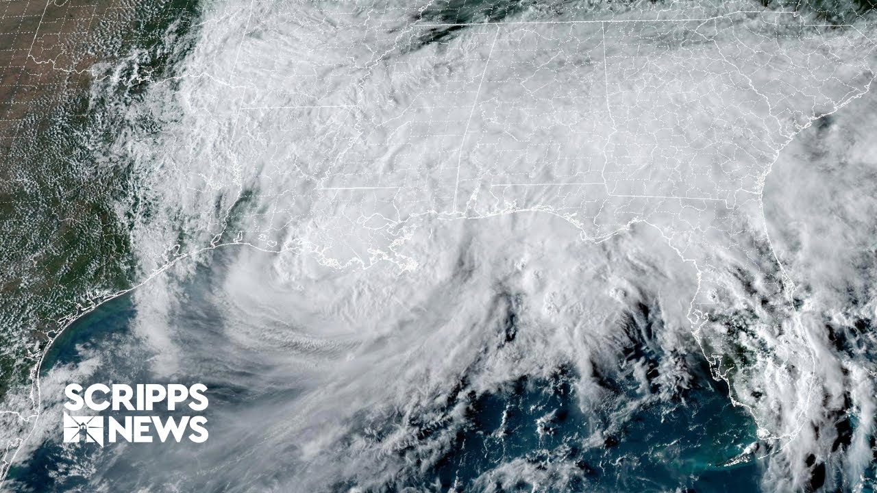 Francine makes landfall in Louisiana as Category 2 hurricane