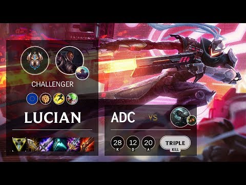 Lucian ADC vs Senna - EUW Challenger Patch 10.3