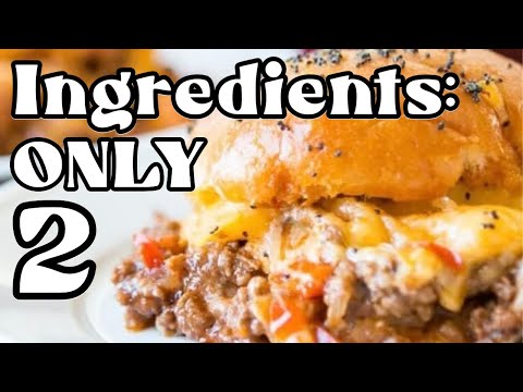 Make Delicious Sloppy Joes with Just 2 Ingredients (1 Skillet Recipe).