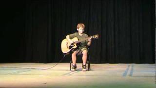 10 Year Old Alex Riess Wins Talent Show
