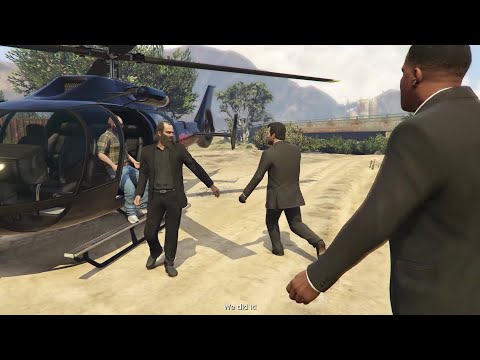 Grand Theft Auto V Walkthrough / Gameplay Part 64 - The Big Score | GTA 5