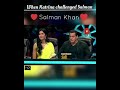 Salman Khan Katrina Kaif Challenge
