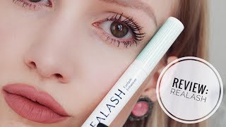 Lange Wimpern - Realash Wimpernserum Review | Ergebnis nach einem Monat | Shelly Curry