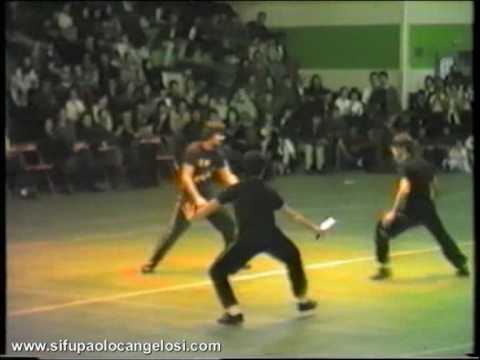 Sifu Paolo Cangelosi esibizione Parigi 1988 (1 Parte)