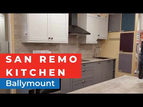 Noyeks - Kitchen Doors & Cabinets - The San Remo Collection in Ballymount Showroom