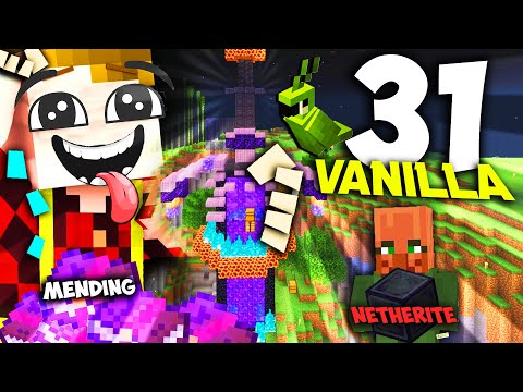 VANILLA SERIES - THE SWORD IN THE STONE AND THE NETHERITE BLOCK!! #31