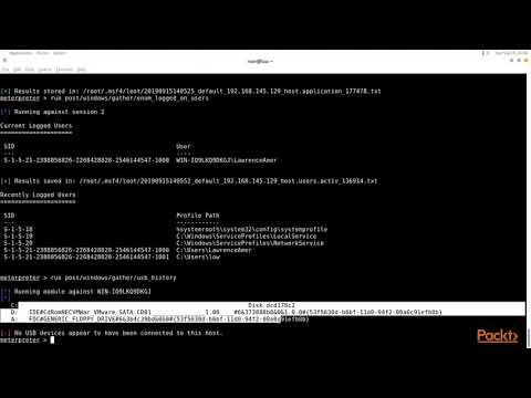 Metasploit Penetration Testing Recipes Usage of Windows Capture Gather Manage Modules|packtpub com