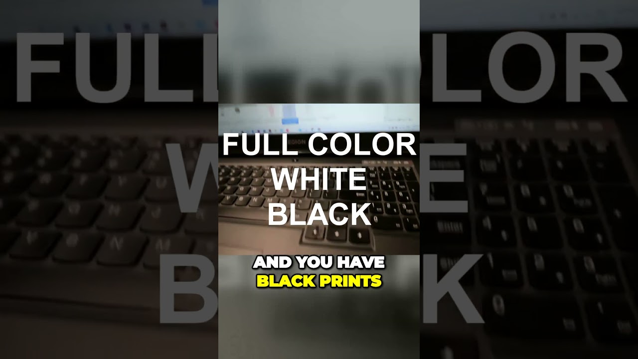 Mastering DTF Printer Settings for Stunning Color (White Prints)  #dtfprinting #dtf #directtofilm