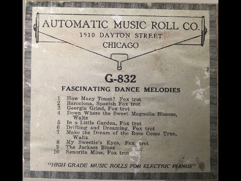 "Georgia Grind", Blues & Fox Trot (Spencer Williams)—1926 JP Seeburg KT Special: