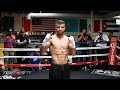 Ortiz vs.Berto 2 video- Victor Ortiz's Complete Media Workout- Blasts pads & shows ripped physique
