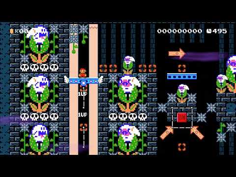 ☆★☆hunting boo platforms☆★☆ by ☆Lionaris☆ 🍄Super Mario Maker 2 ✹Switch✹ #bvp