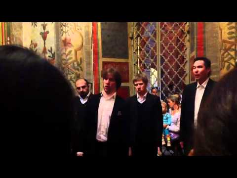 The eternal council by Doros at the St. basil's church, Mos