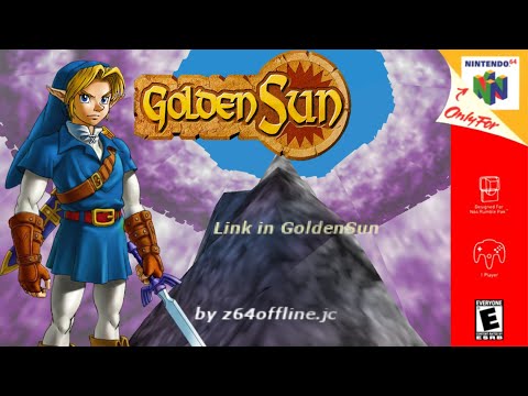 Link in Golden Sun - Hack of Zelda 64 [N64]