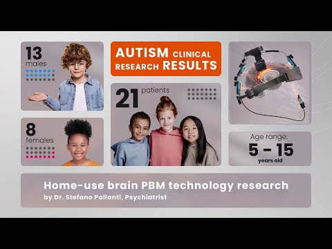 Autism Photobiomodulation Clinical Trial Results | Dr. Stefano Pallanti, Psychiatrist | Vielight