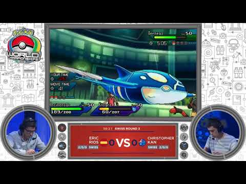 2019 Pokemon World Championships VGC Masters Day 2 - Eric Rios vs Chris Kan - Swiss R3