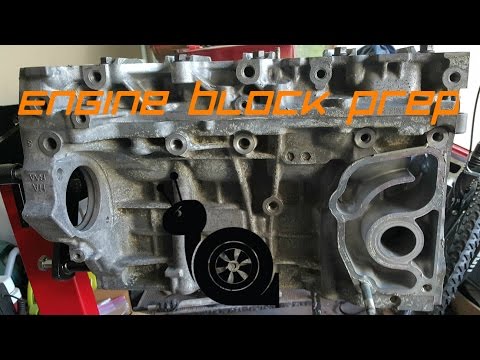 Boosted Accord - Engine Block Prep. K24/K20 18 PSI