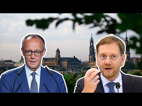 Kanzlertour in Sachsen: Pressestatements Merz und Kretschmer nach Kabinettssitzung | 28.10.25