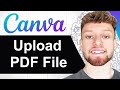 How To Upload PDF To Canva Step By Step