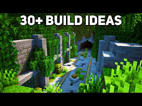 30+ Build Projects for Survival Minecraft 1.19 #3