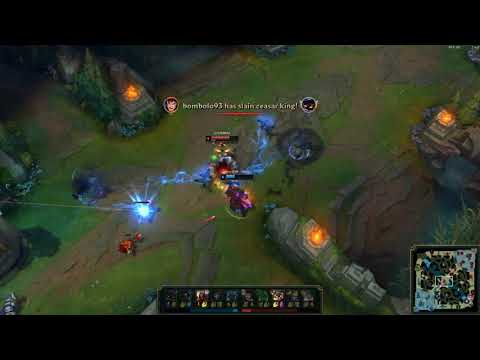 S10 Zed Main Outplay vs. Corki
