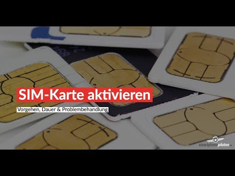Neue SIM-Karte aktivieren - wie lange dauert das?