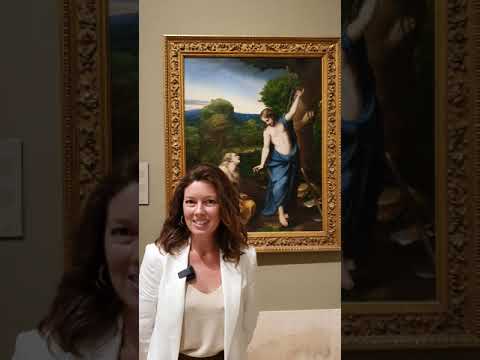 Noli me tangere de Correggio, cerca de 1525. Gravado em 24 de maio de 2023