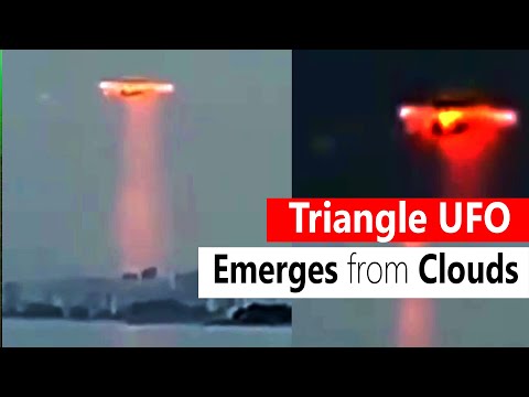 Cloud Shrouded Enigma: Massive Triangle UFO Spotted Hovering over Turkey