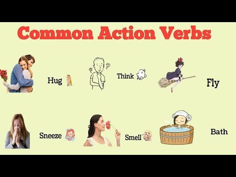 افعال العمل اليومية بالانجليزي Daily Action Verbs