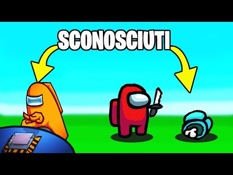 UNA PARTITA IMPOSSIBILE DA VINCERE!! AMONG US CON SCONOSCIUTI!!