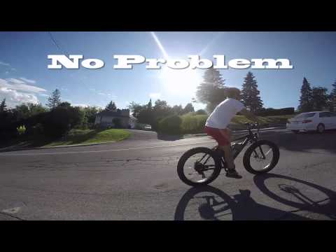 17% incline - no problem The Electric Fat Bike Climbing a huge hill!