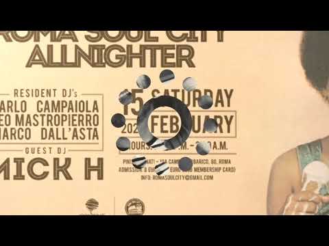 Roma Soul City 15 febbraio 2020