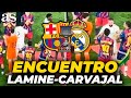 La FRIALDAD De LAMINE YAMAL Con DANI CARVAJAL En PLENO PASILLO Entre FC BARCELONA Y REAL MADRID