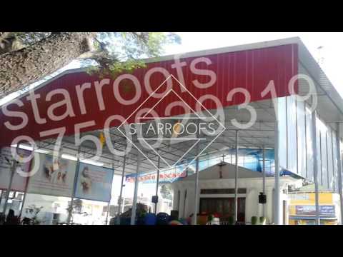 Steel / Stainless Steel Color Coated Roofing Contractors Service, For Commercial