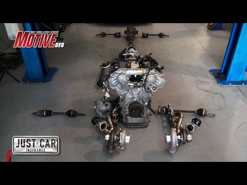 ERUBISU VR38 Powered R34 GT-R - Part-3 - Big Brakes and Drivetrain Puzzle