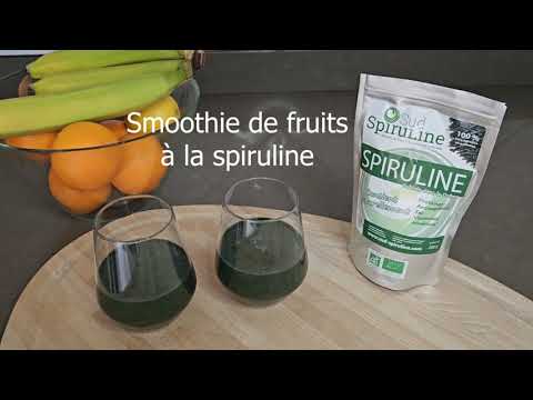 Recette smoothie spiruline